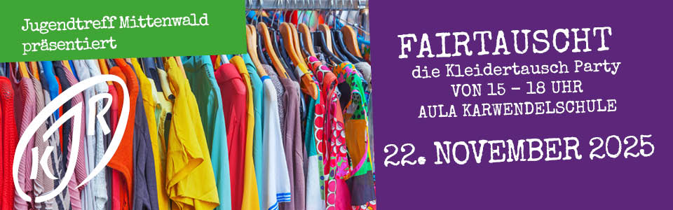 Jugendtreff Mittenwald Kleidertausch Party
